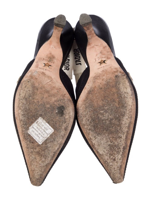 Christian Dior Printed Slingback Pumps