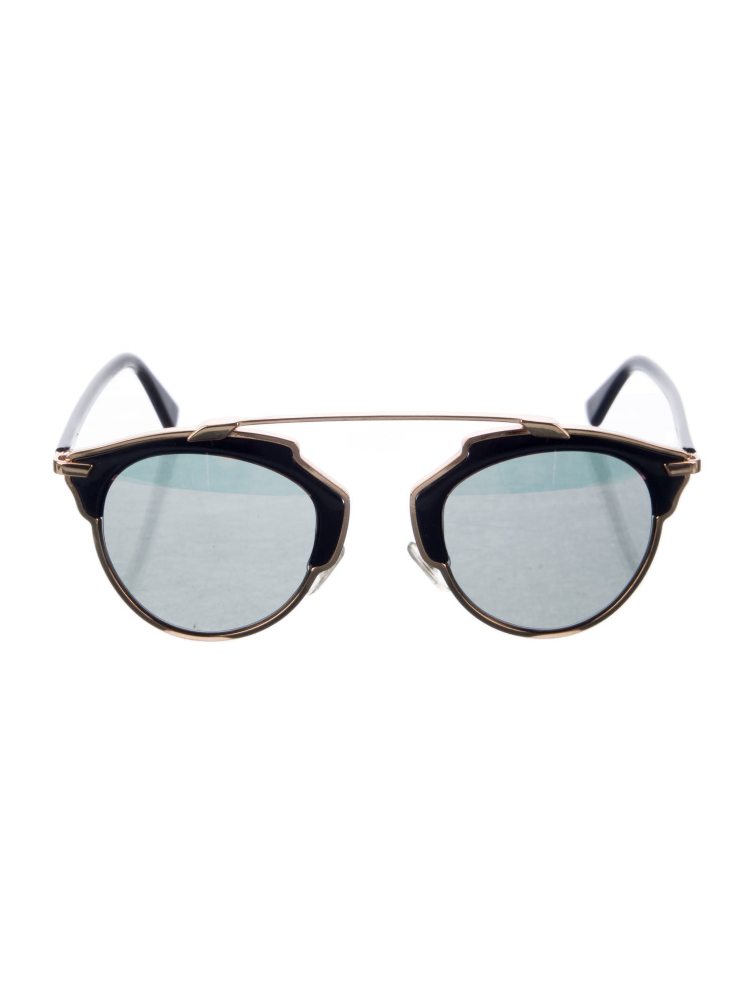 Christian Dior Round Mirrored Sunglasses