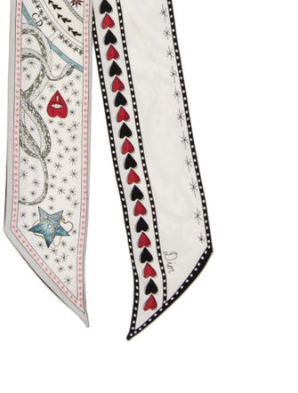 Christian Dior La Roue De La Fortune Silk Stole