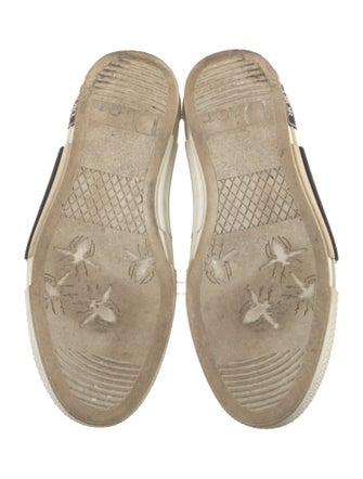 Christian Dior Oblique Jacquard Nylon Lace-Up Boots