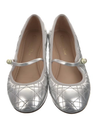 Christian Dior Leather Mary Jane Flats
