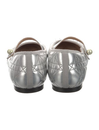 Christian Dior Leather Mary Jane Flats