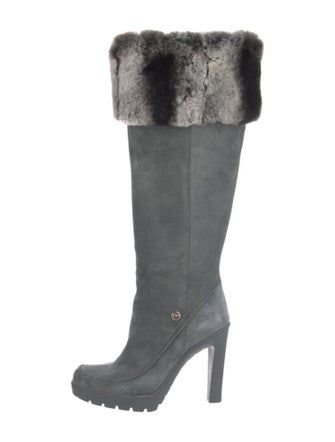 Christian Dior Suede Boots