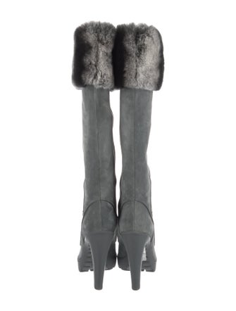 Christian Dior Suede Boots