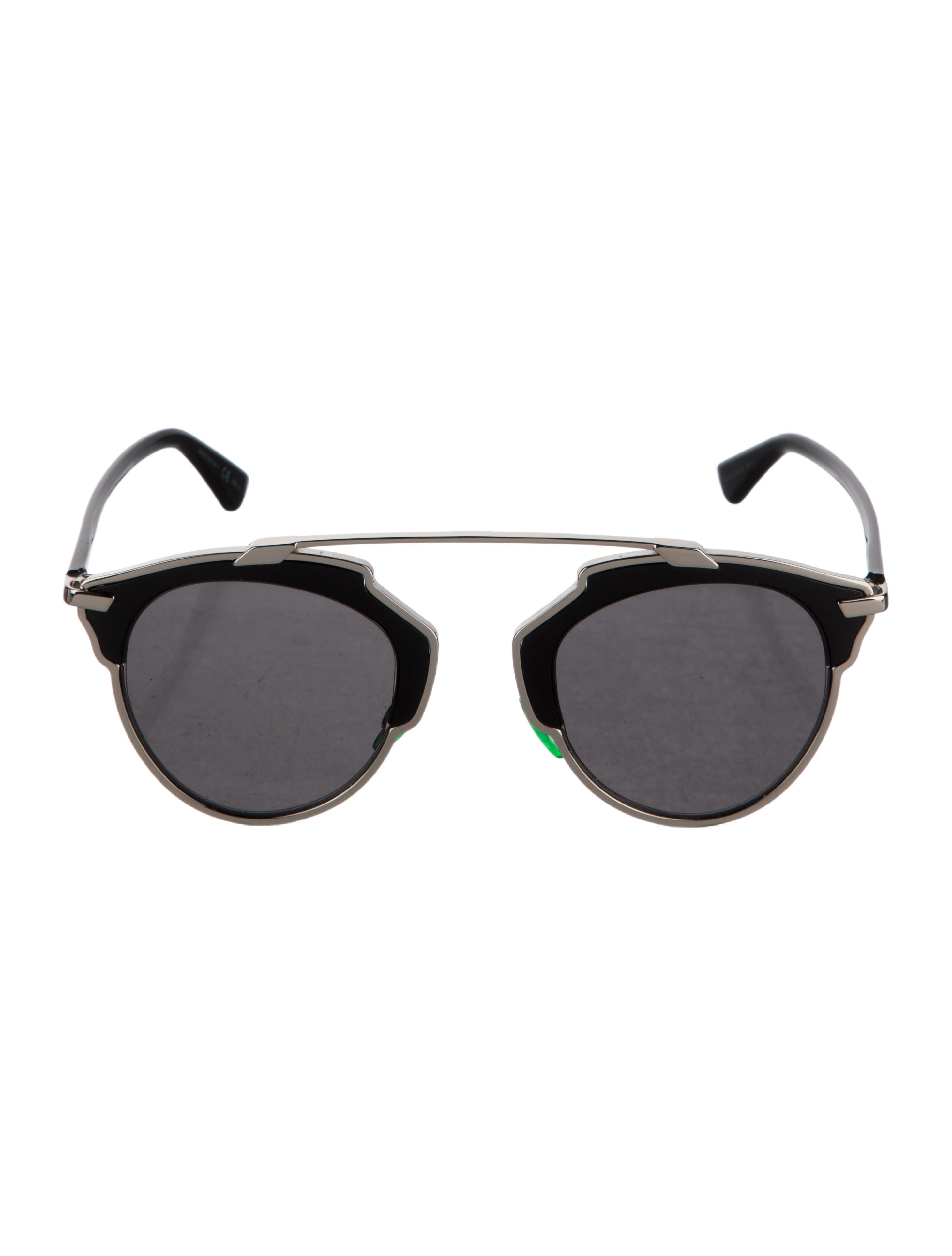 Christian Dior Aviator Tinted Sunglasses