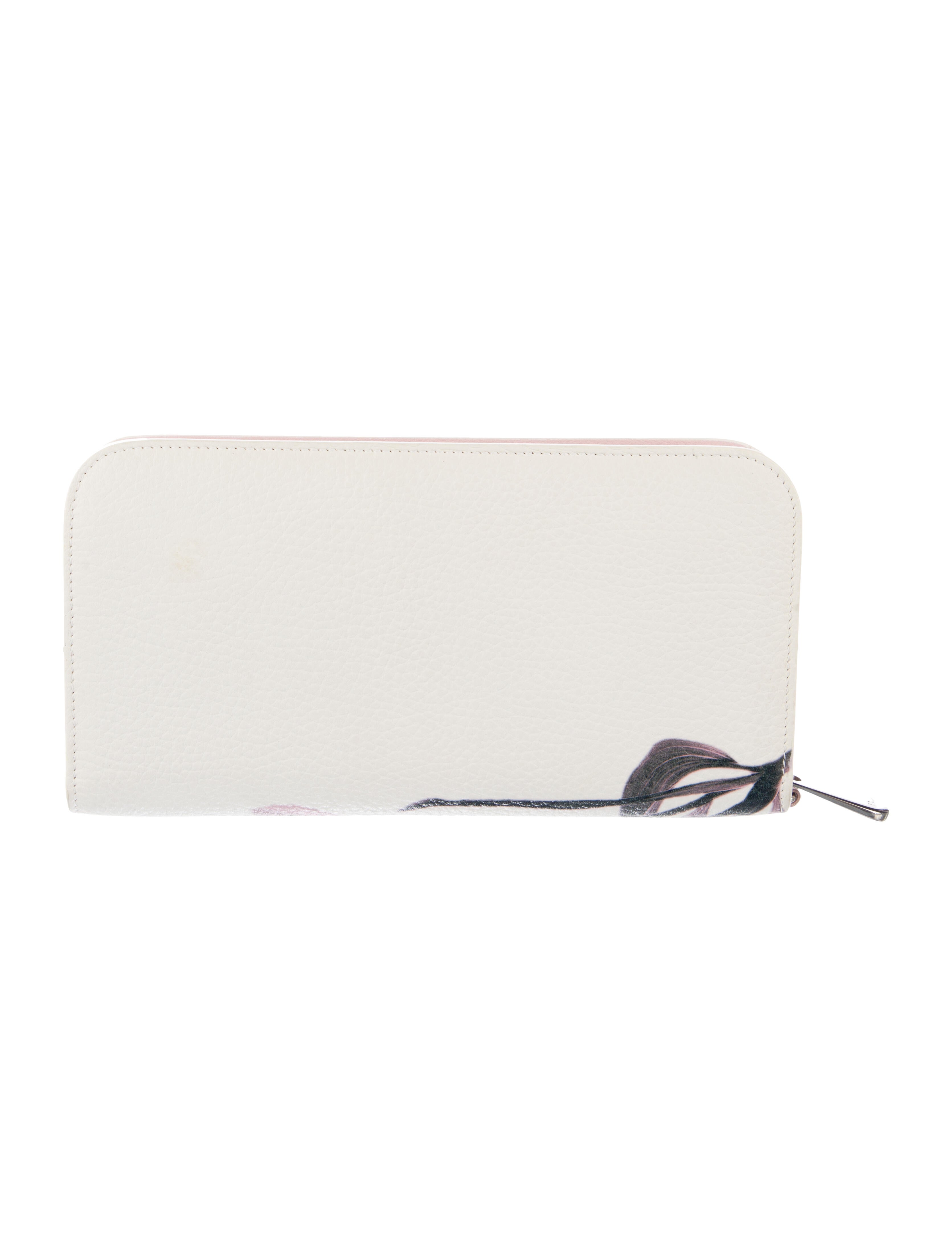 Christian Dior 2014 Leather Continental Wallet