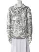 Christian Dior Floral Print Evening Jacket