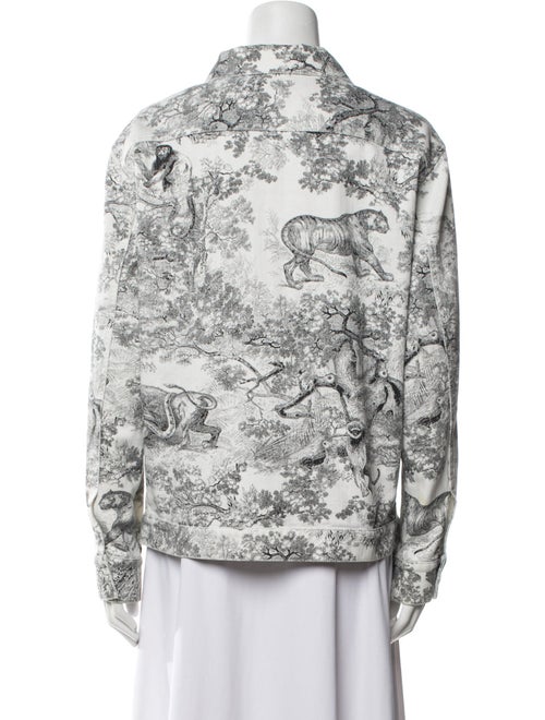 Christian Dior Floral Print Evening Jacket