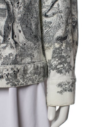 Christian Dior Floral Print Evening Jacket