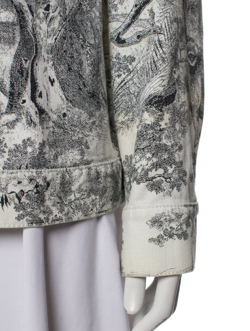 Christian Dior Floral Print Evening Jacket