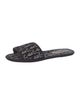 Christian Dior Oblique Jacquard Grosgrain Trim Slides