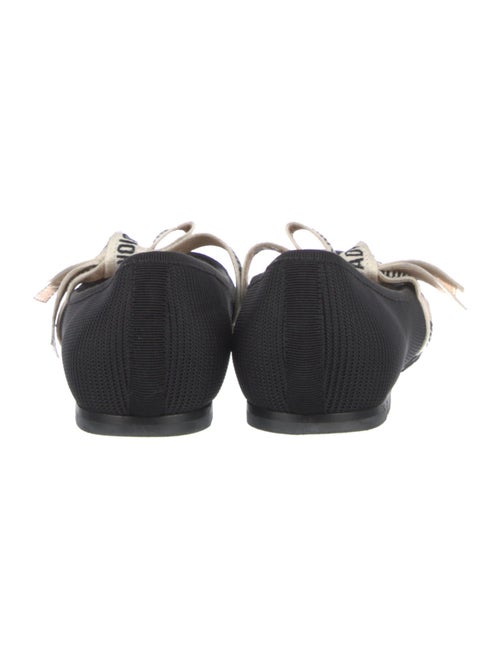 Christian Dior Bow Accents Mary Jane Flats