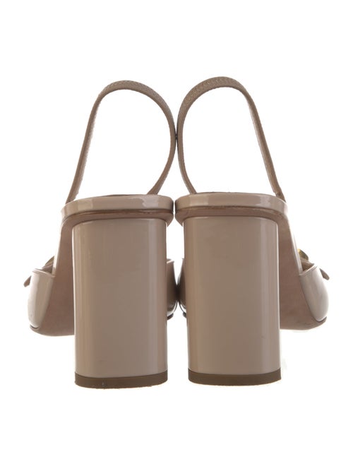 Christian Dior Patent Leather Slingback Pumps