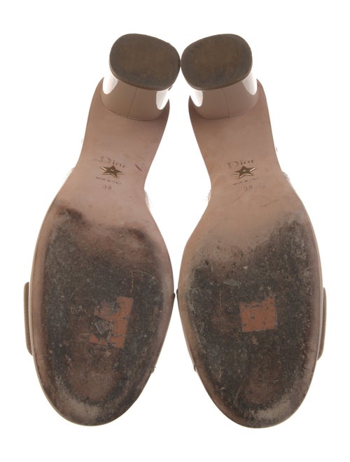 Christian Dior Patent Leather Slingback Pumps