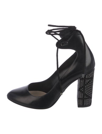 Christian Dior Leather Studded Accents Pumps