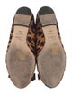 Christian Dior Ponyhair Animal Print Flats