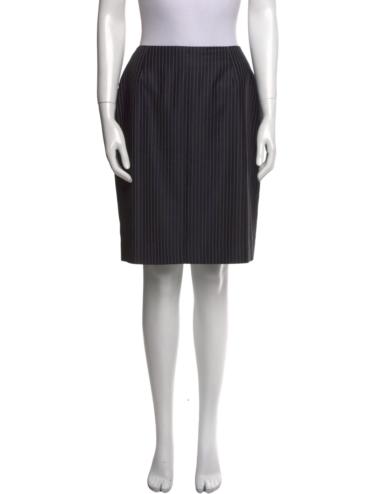 Christian Dior Wool Knee-Length Skirt