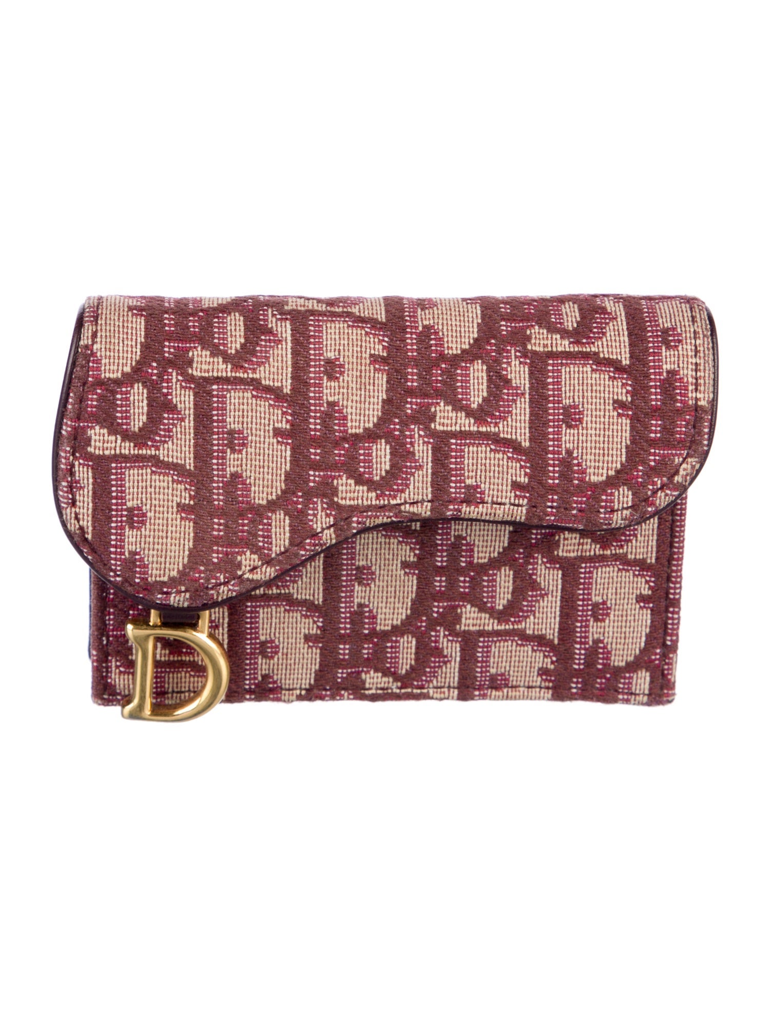 Christian Dior 2021 Saddle Compact Wallet