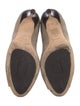 Christian Dior Cannage Pattern Suede Pumps