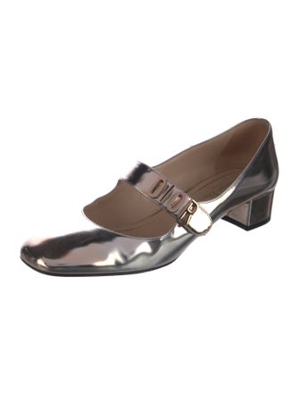 Christian Dior Patent Leather Mary Jane Flats