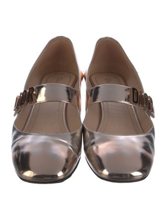 Christian Dior Patent Leather Mary Jane Flats