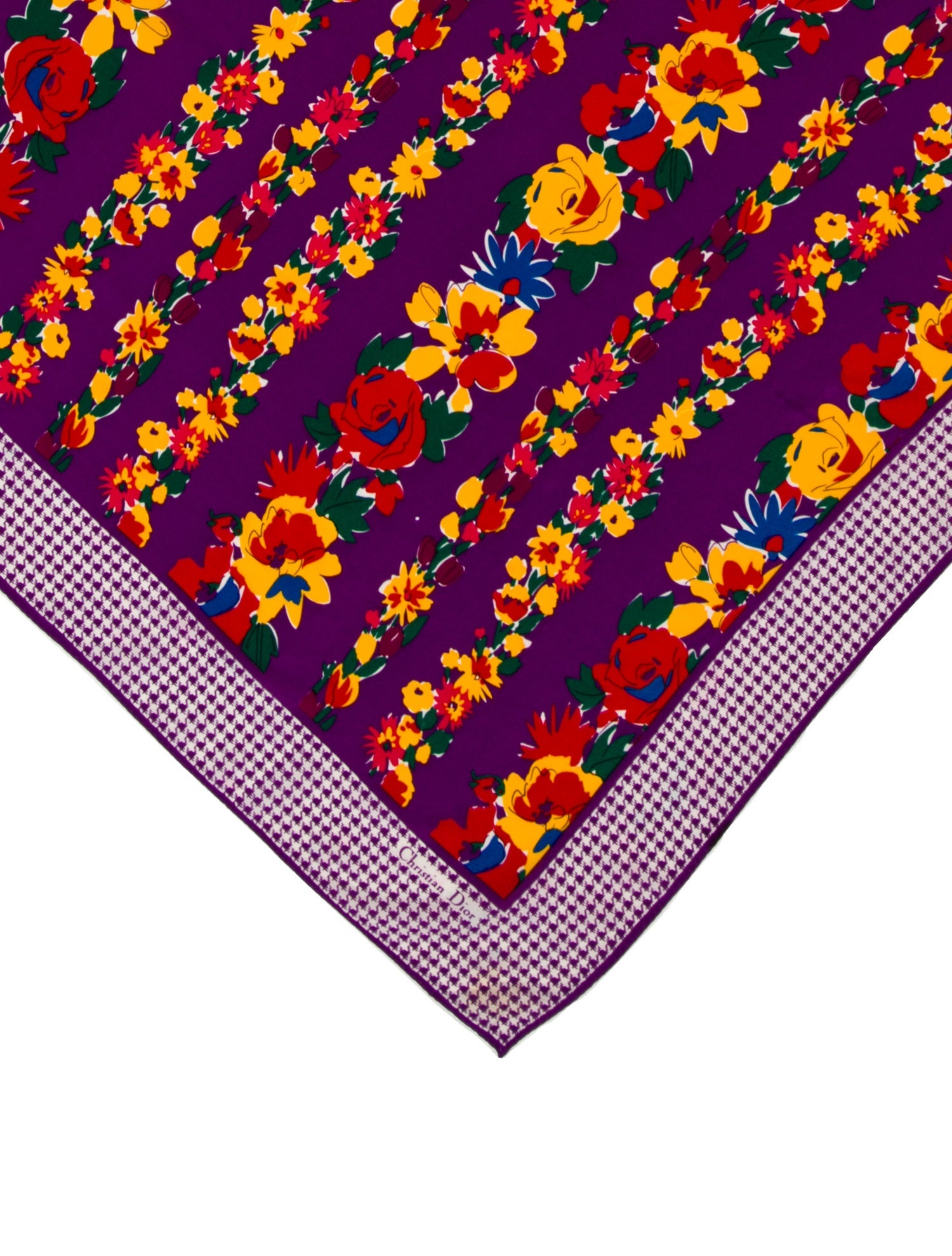 Christian Dior Silk Printed Scarf