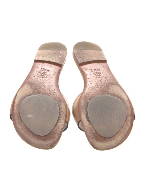 Christian Dior Leather Slides