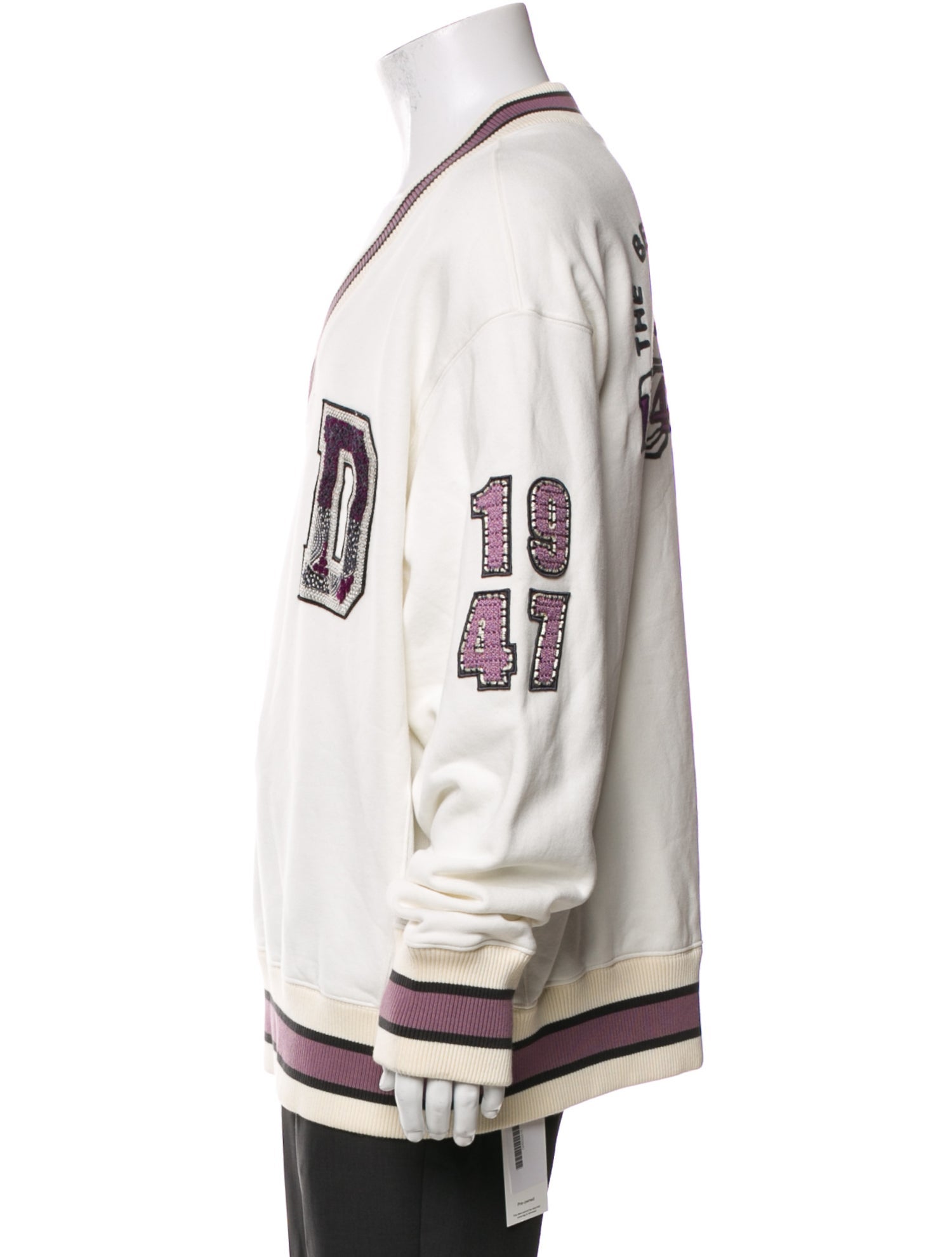 Cactus Jack Dior Graphic Print V-Neck Cardigan w/ Tags