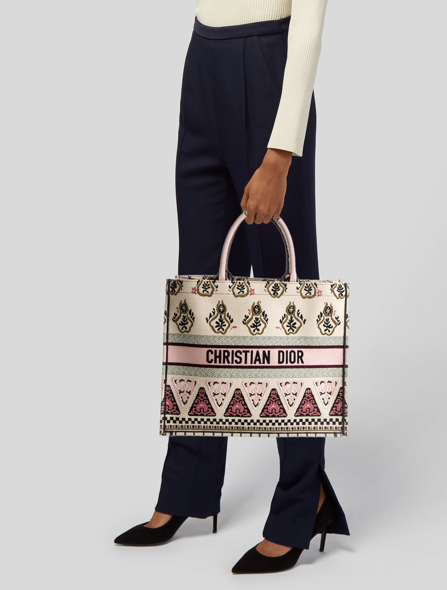 Christian Dior Canvas Book Medium