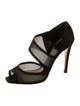 Christian Dior Mesh Mesh Accents D'Orsay Pumps
