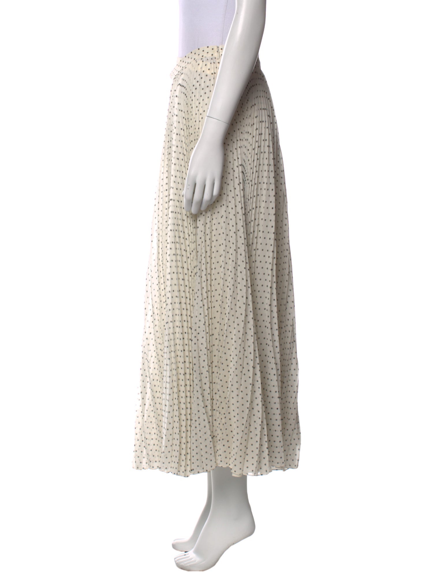 Christian Dior Silk Midi Length Skirt