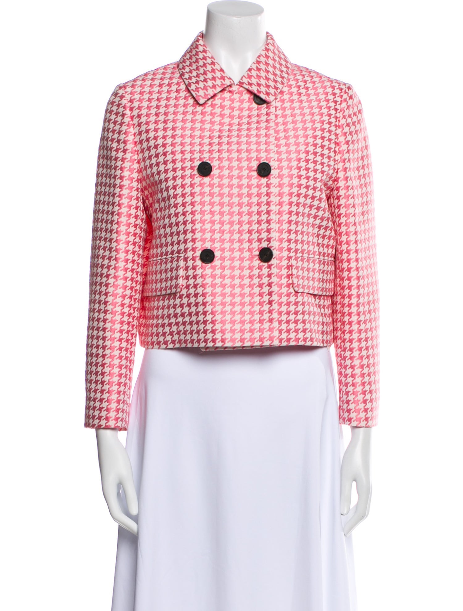 Christian Dior 2022 Plaid Print Evening Jacket