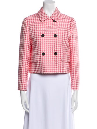 Christian Dior 2022 Plaid Print Evening Jacket