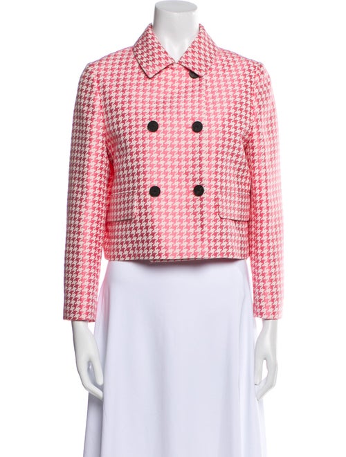 Christian Dior 2022 Plaid Print Evening Jacket