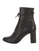 Christian Dior Leather Studded Accents Boots