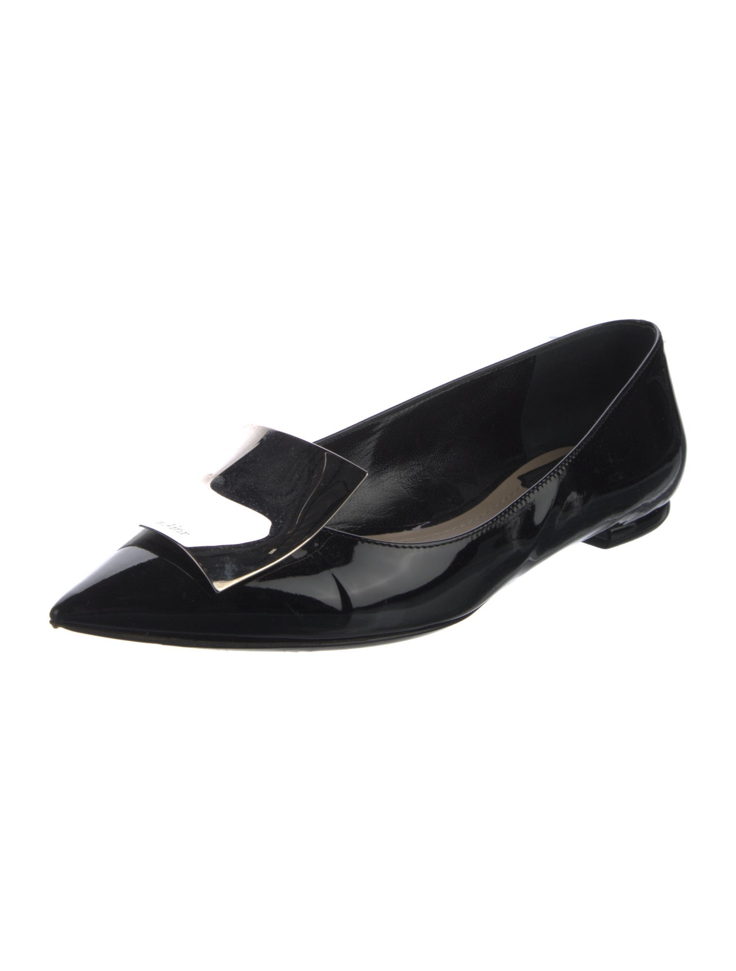 Christian Dior Patent Leather Flats