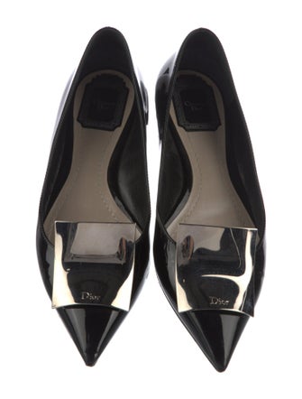Christian Dior Patent Leather Flats