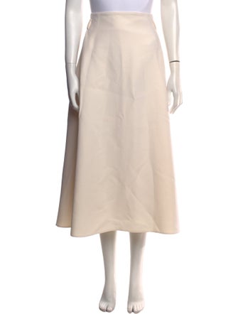Christian Dior Wool Midi Length Skirt