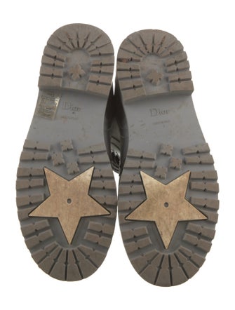 Christian Dior Diorissimo Pattern Rubber Rain Boots