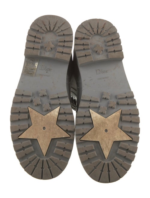 Christian Dior Diorissimo Pattern Rubber Rain Boots