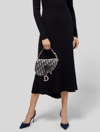 Christian Dior Oblique Jacquard Oblique Saddle