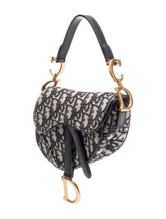 Christian Dior Oblique Jacquard Oblique Saddle
