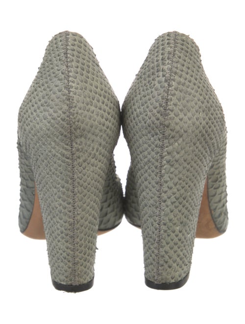 Christian Dior Leather Animal Print Pumps