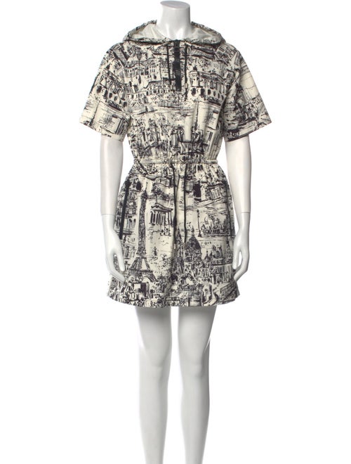 Christian Dior Printed Mini Dress