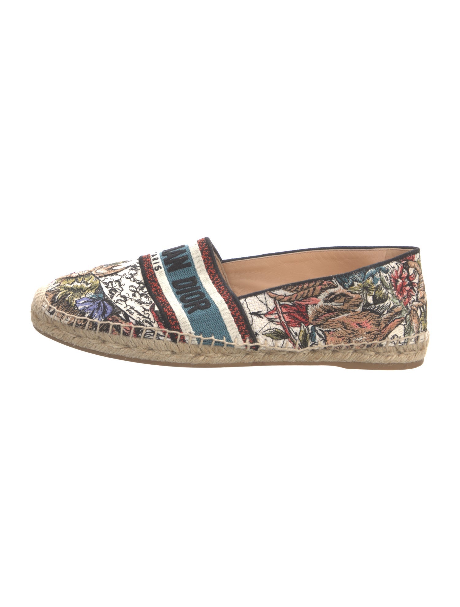 Christian Dior Canvas Printed Espadrilles