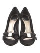 Christian Dior Velvet Bow Accents Pumps