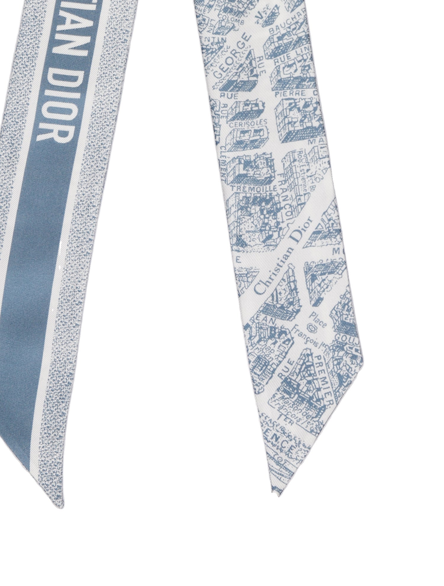 Christian Dior Silk Printed Bandeau