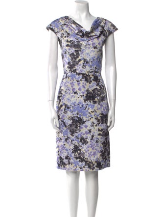 Christian Dior Silk Knee-Length Dress