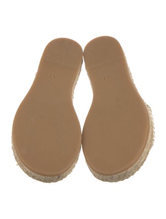 Christian Dior Canvas Espadrilles