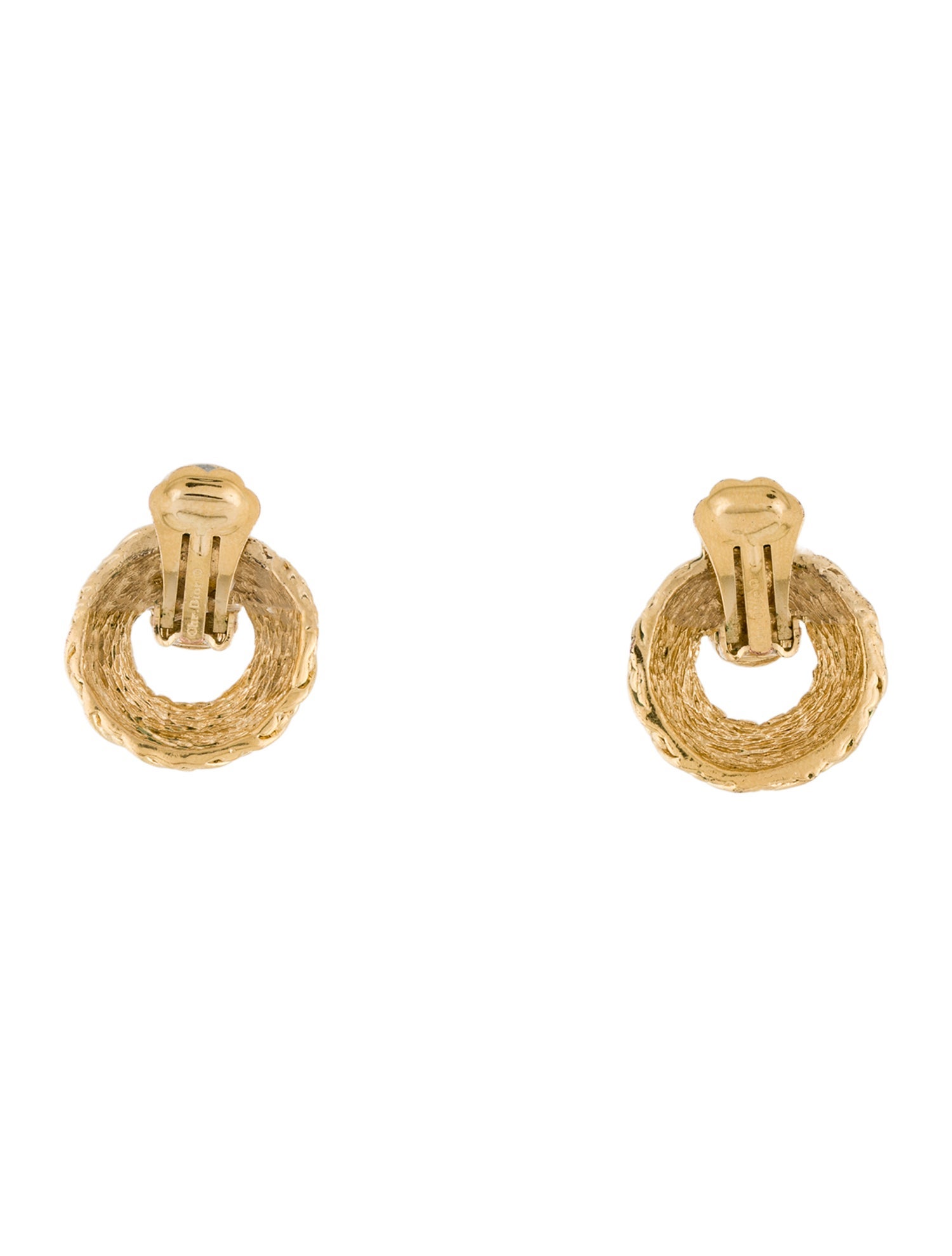 Vintage Drop Clip-On Earrings